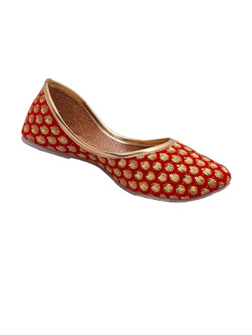 red slip on juti - 12349895 - Very Small Image - 1