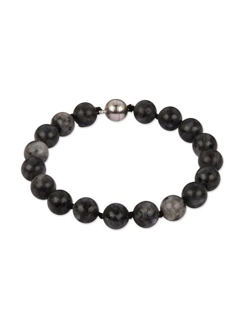 Black stone embellished bracelet - 12380087 - Very Small Image - 1