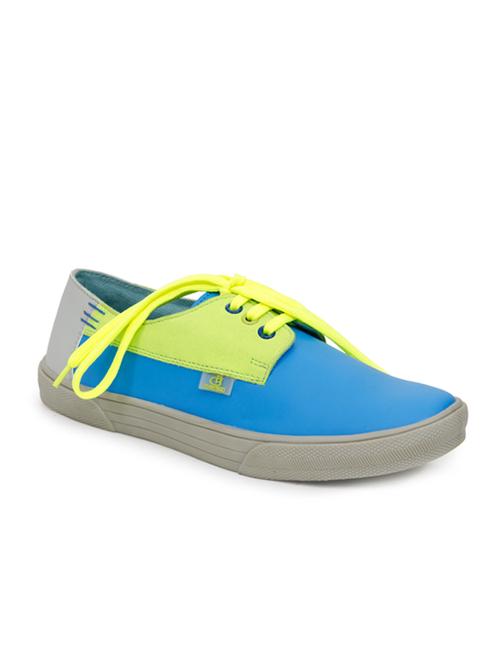 multi colored pu lace up shoes - 12383386 - Very Small Image - 1