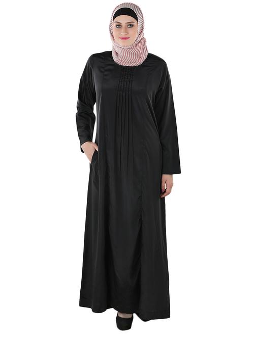 solid black abaya - 12391673 - Very Small Image - 1