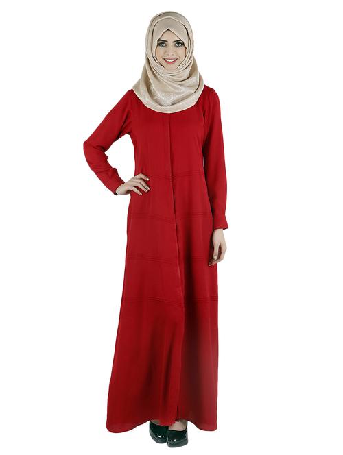 red crepe dress - 12392244 - Very Small Image - 1