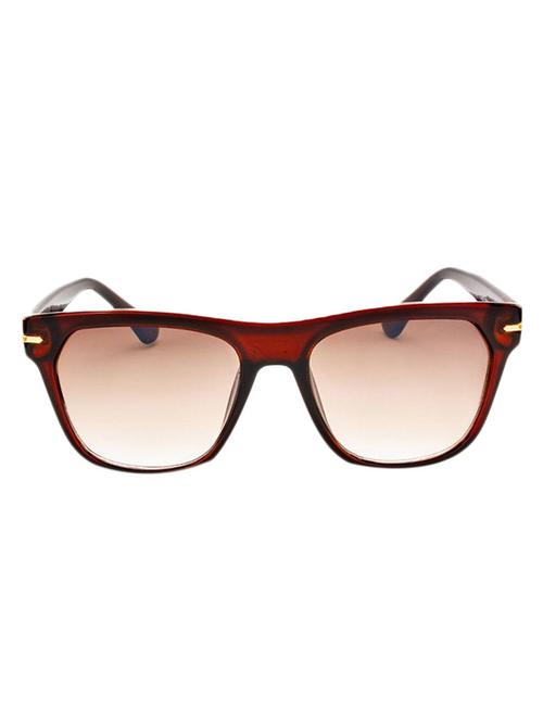 brown plastic rectangle men sunglass - 12394399 - Very Small Image - 1