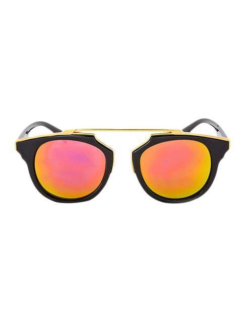 black plastic round men sunglass - 12394469 - Very Small Image - 1