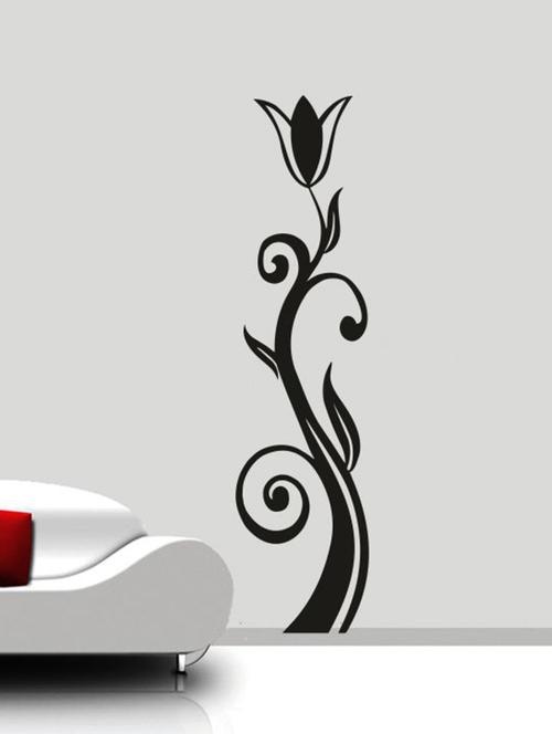 crazy flower bud wall decal - 12400551 - Very Small Image - 1