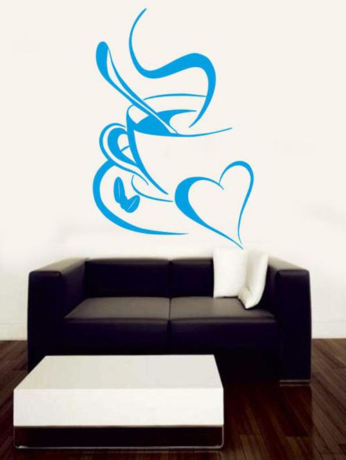 café time wall decal - 12400583 - Very Small Image - 1