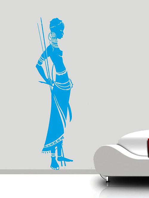 african tribe wall decal - 12400753 - Very Small Image - 1