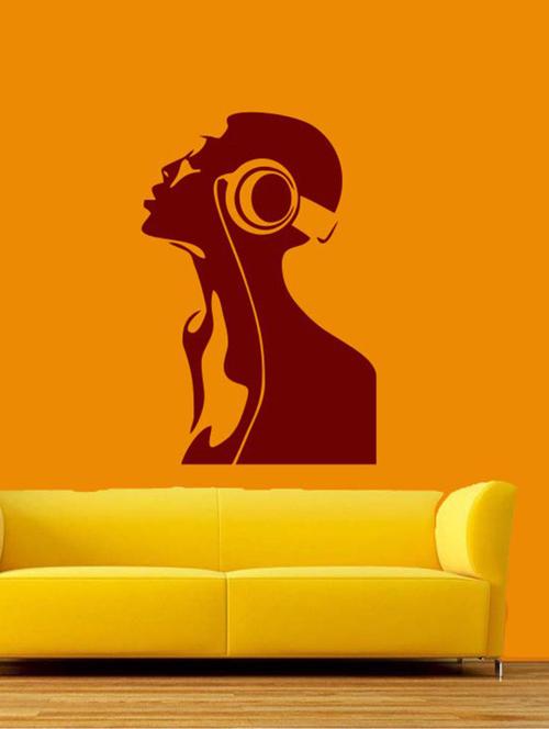 listen music wall decal - 12400827 - Very Small Image - 1