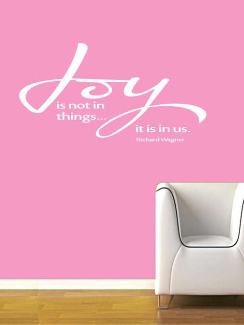 joy is in wall quotes decal - 12400914 - Very Small Image - 1