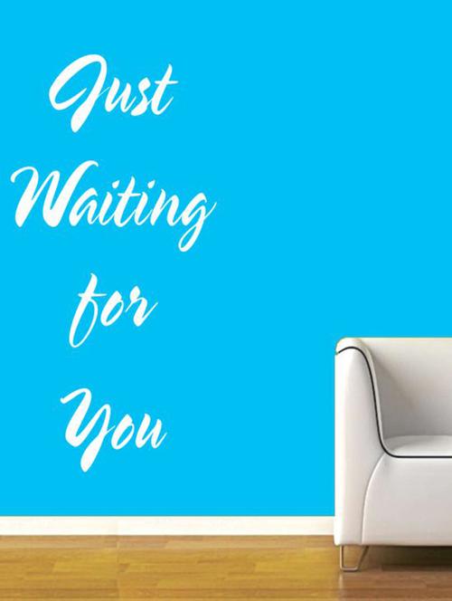waiting for you wall quotes decal - 12401004 - Very Small Image - 1
