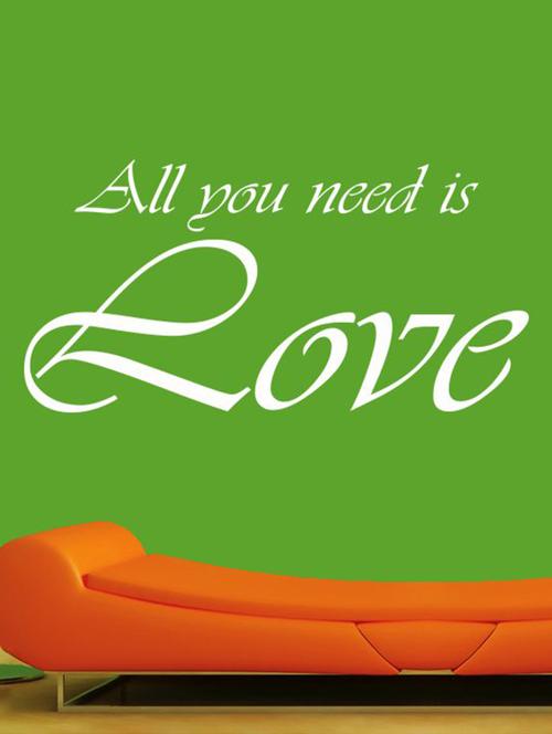 love all i need wall quotes decal - 12401014 - Very Small Image - 1