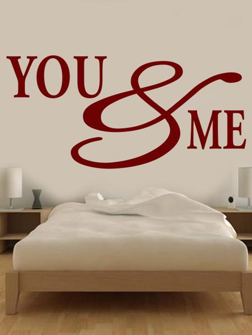 you & me wall quotes decal - 12401047 - Very Small Image - 1