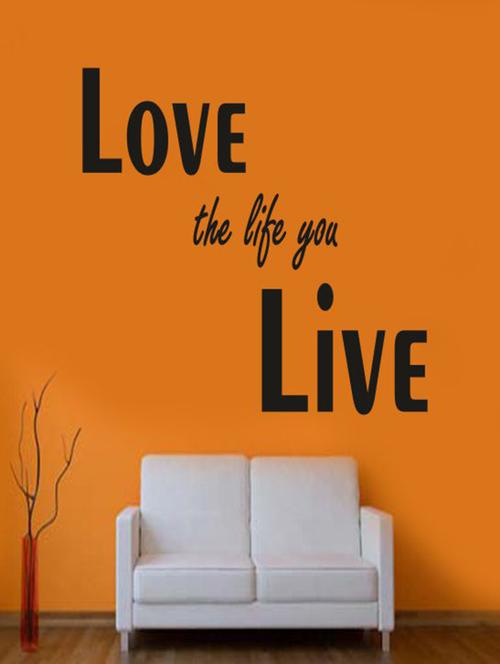 love the life wall quotes decal - 12401076 - Very Small Image - 1