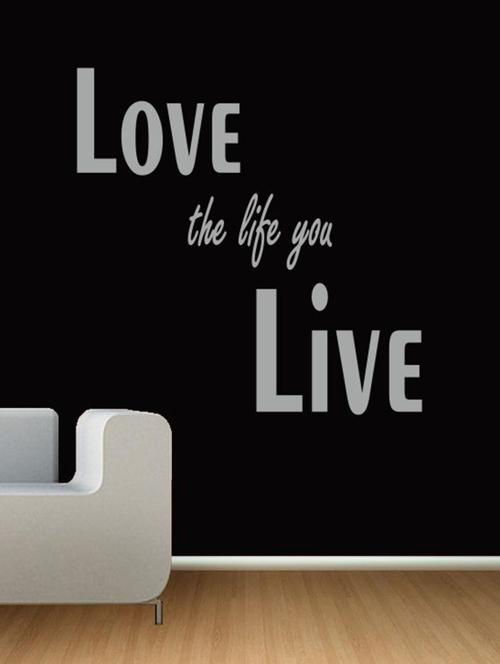 love the life wall quotes decal - 12401080 - Very Small Image - 1