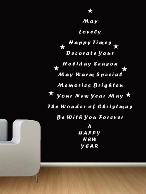 x mas tree wall quotes decal - 12401099 - Very Small Image - 1