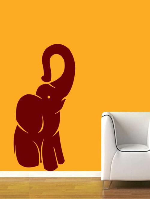 cute elephant wall decal - 12401137 - Very Small Image - 1