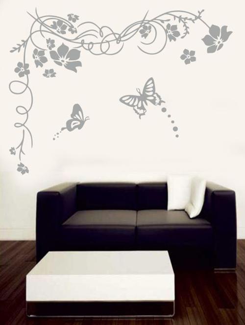 corner butterfly wall decal - 12401160 - Very Small Image - 1