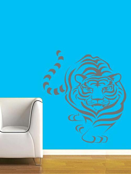 crouching tiger wall decal - 12401415 - Very Small Image - 1