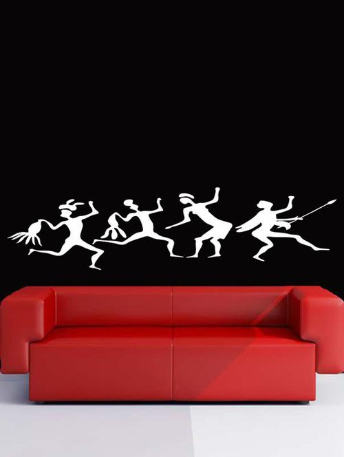 tribe dance wall decal - 12401524 - Very Small Image - 1