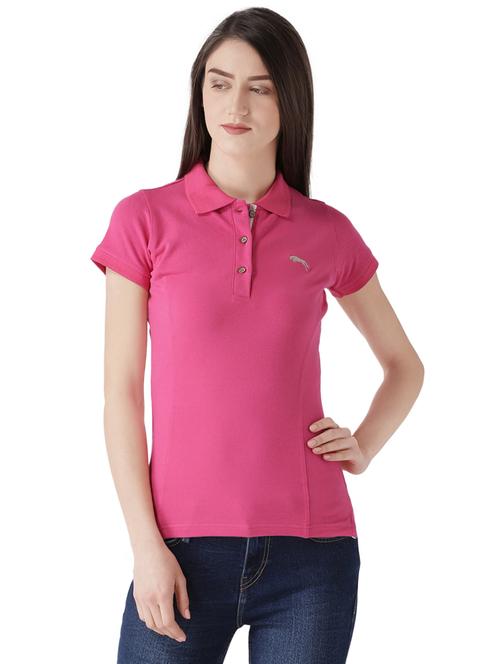 pink cotton tee - 12403002 - Very Small Image - 1