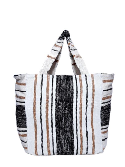 multi colored cotton tote - 12410118 - Very Small Image - 1