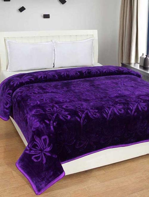 k decor soft & cozy single bed mink blanket (msb-004) - 12411877 - Very Small Image - 1