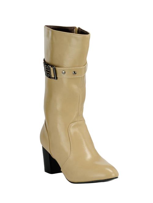 beige calf length boot - 12412387 - Very Small Image - 1