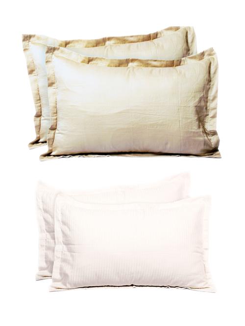 always plus set of 4 cotton multicolor pillow cover/pillow protector - 12420120 - Very Small Image - 1