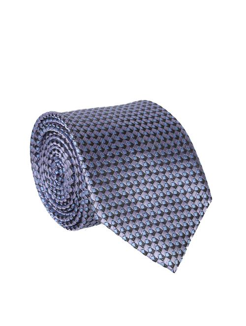 purple polyester woven tie - 12421523 - Very Small Image - 1