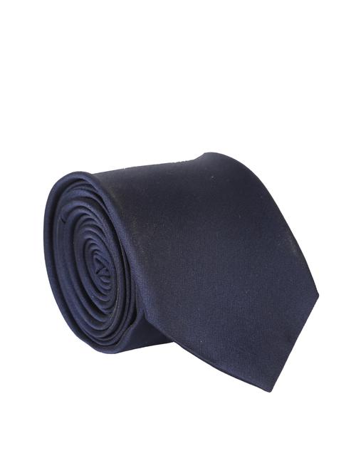 blue polyester woven tie - 12421600 - Very Small Image - 1