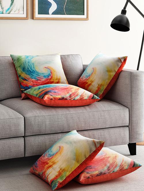alina décor set of 5 pcs cushion cover - 12425742 - Very Small Image - 1