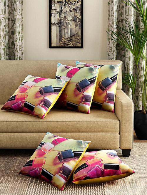 alina décor set of 5 pcs cushion cover - 12425756 - Very Small Image - 1