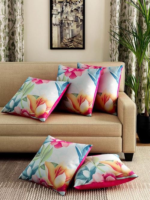 alina décor set of 5 pcs cushion cover - 12425766 - Very Small Image - 1