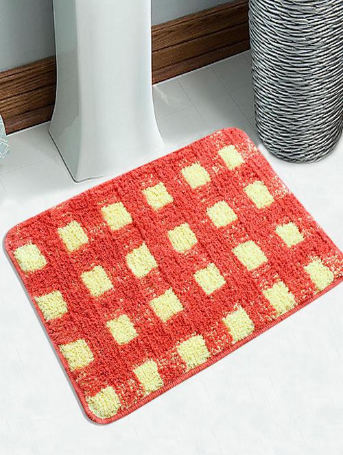 saral home soft cotton bathmat set of 2 pcs- 40x60 cm - 12430929 - Very Small Image - 1