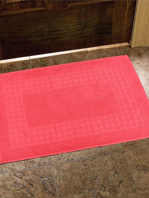 avira home  800 gsm linea terry bathmat-pink - 12435178 - Very Small Image - 1