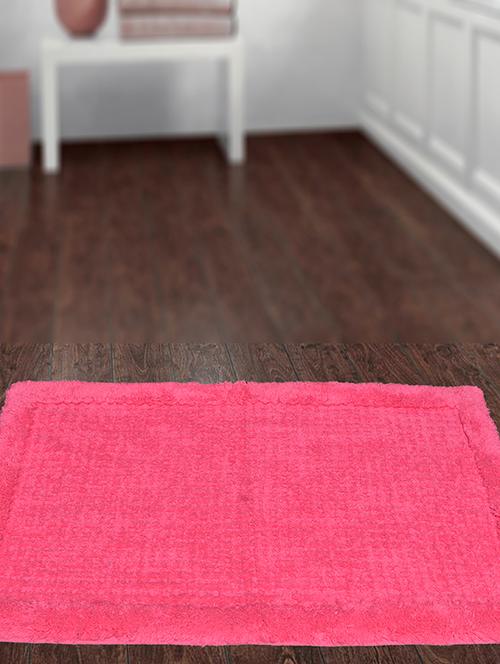 avira home 1300 gsm waffle bathmat-pink - 12435189 - Very Small Image - 1