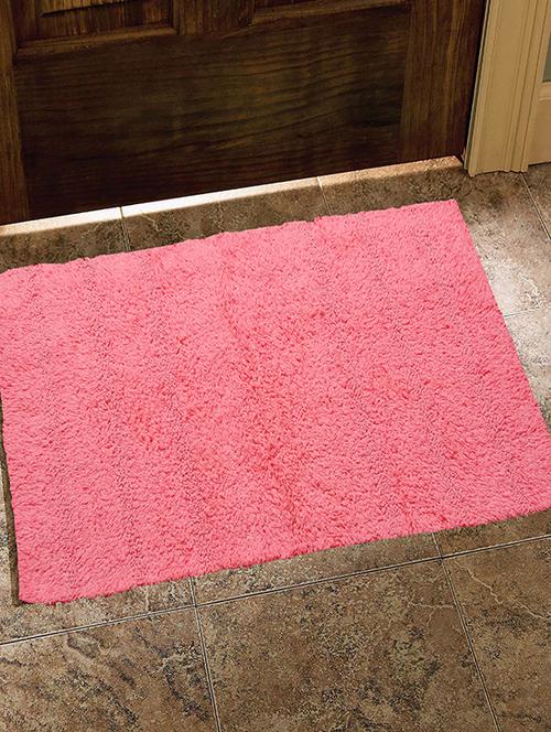 avira home 1400 gsm casa reversible bathmat-pink(coral)--set of 2 - 12435195 - Very Small Image - 1