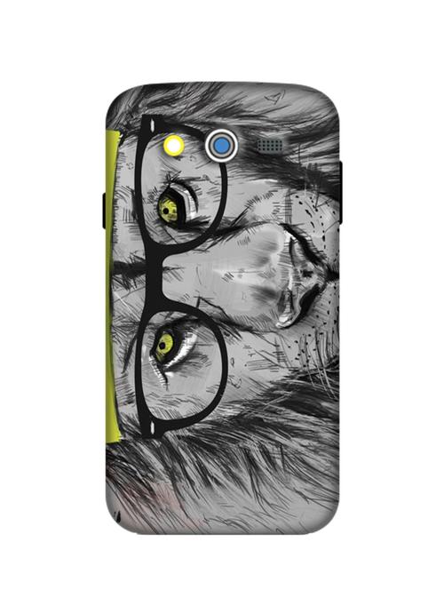 hipster lion with specs samsung galaxy grand 3 phone case - 12438054 - Very Small Image - 1
