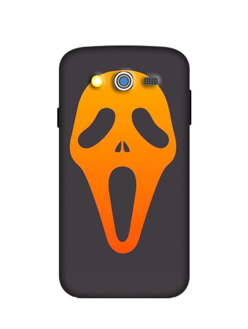 halloween orange skull face samsung galaxy grand 3 phone case - 12438061 - Very Small Image - 1