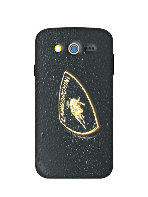 lamborghini logo black background samsung galaxy grand 3 phone case - 12438132 - Very Small Image - 1