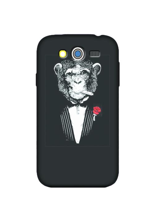 hipster monkey with rose samsung galaxy grand i9082 phone case - 12438816 - Very Small Image - 1
