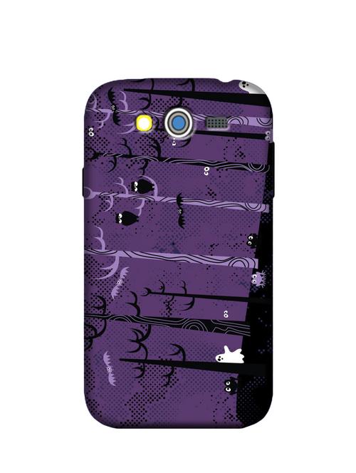 halloween purple owl samsung galaxy grand i9082 phone case - 12438825 - Very Small Image - 1