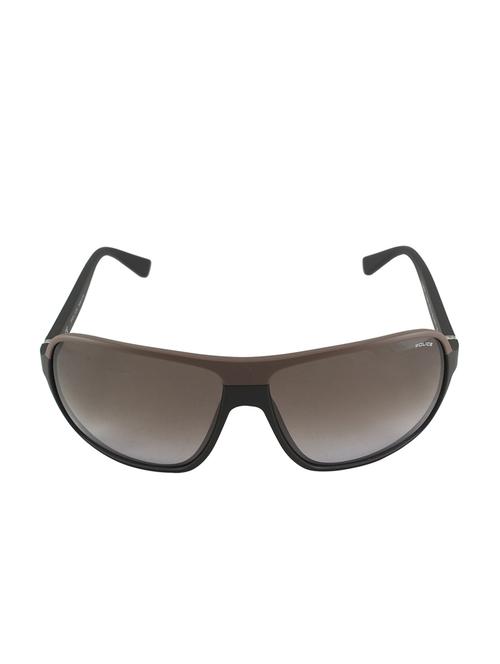 brown plastic rectangle men sunglass - 12442240 - Very Small Image - 1