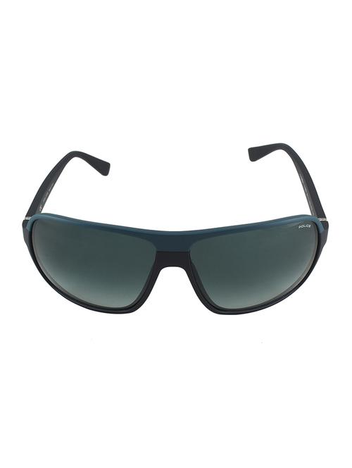 blue plastic rectangle men sunglass - 12442245 - Very Small Image - 1