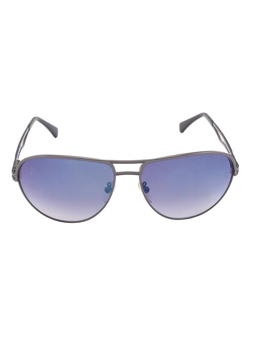 gunmetal metal aviator men sunglass - 12442263 - Very Small Image - 1