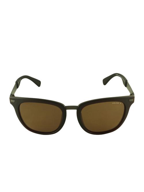 brown plastic wayfarer men sunglass - 12442282 - Very Small Image - 1