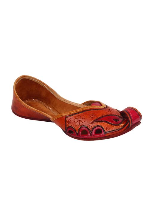 brown slip on mojari - 12442637 - Very Small Image - 1