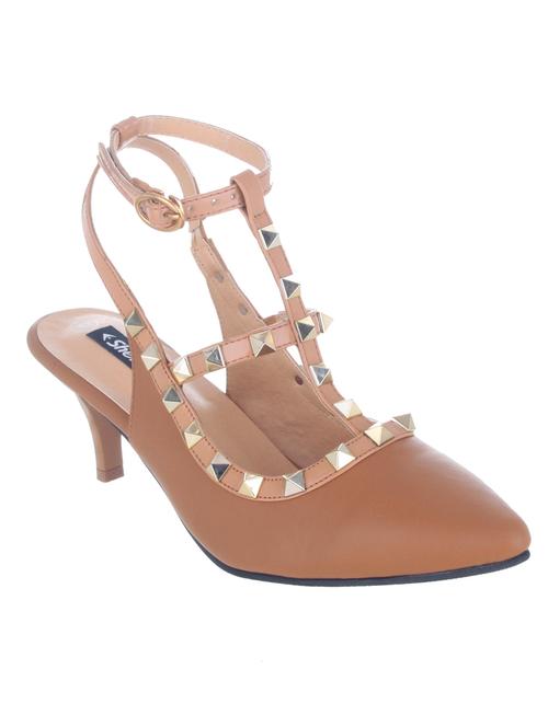 tan synthetic sandal - 12447196 - Very Small Image - 1