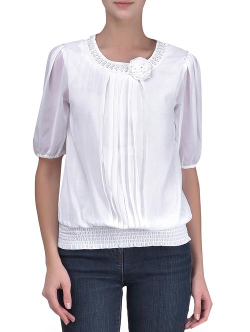 women's straight round neck top - 1244742 - Very Small Image - 1