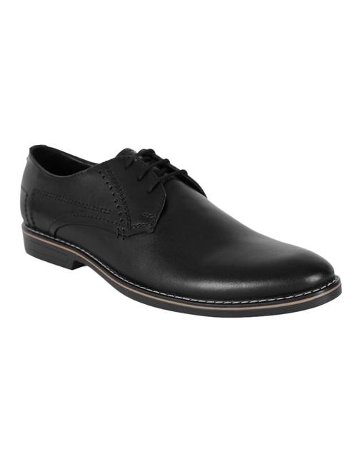 black leather derbies - 12447723 - Very Small Image - 1