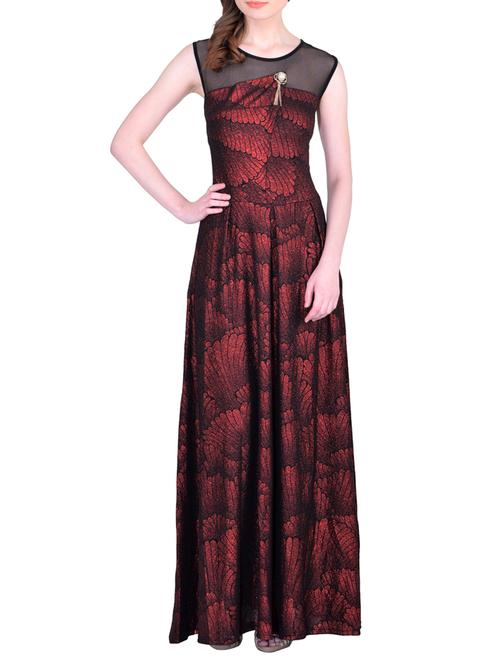 women's fit & flare  dress - 12449027 - Very Small Image - 1